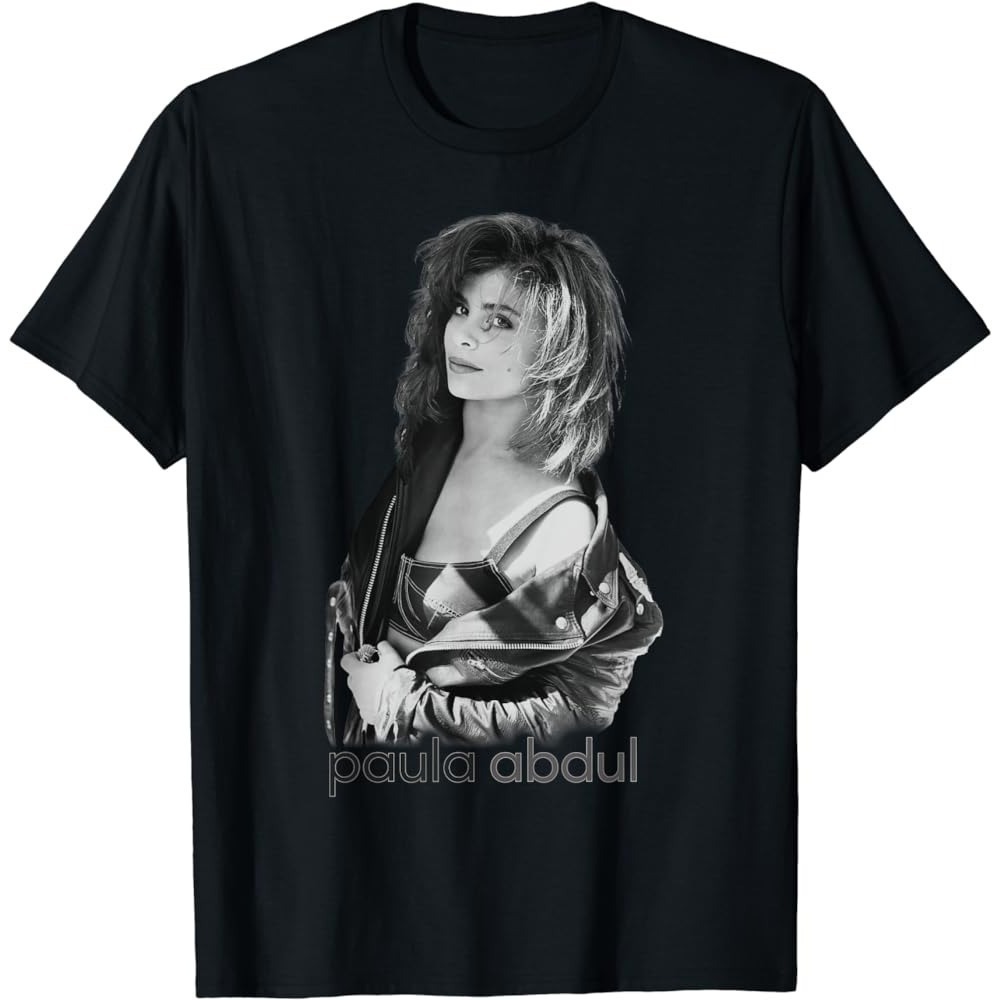 Paula Abdul Stunningly Retro Music Fan Graphic Unisex T-Shirt